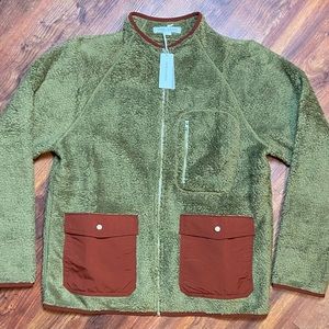 Outerknown Skyline Sherpa Fleece Zip L